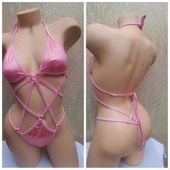 4072 1pc Hologram Neon pink/Gold O/s
