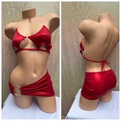 4072B 3Pc Hologram RED O/s