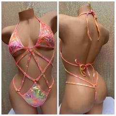 4072B 1pc Hologram ORANGE  O/S