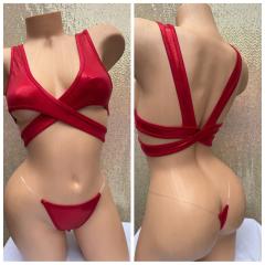 4072B 2Pc Hologram RED O/S